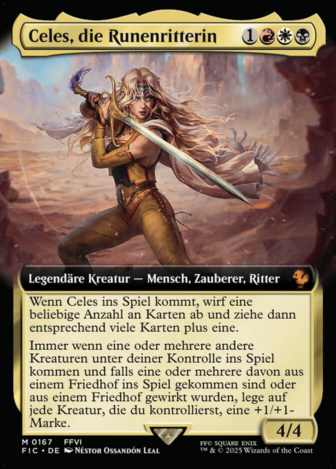 Celes, die Runenritterin