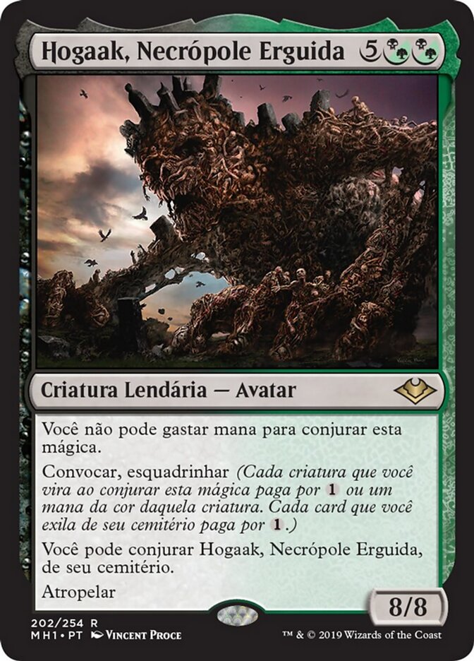 Hogaak, Necrópole Erguida