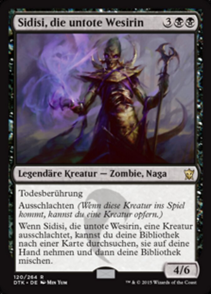 Sidisi, die untote Wesirin