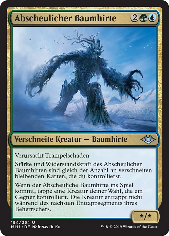 Abscheulicher Baumhirte
