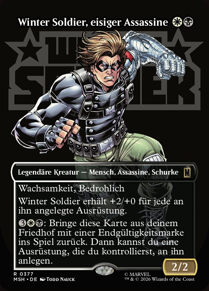 Winter Soldier, eisiger Assassine