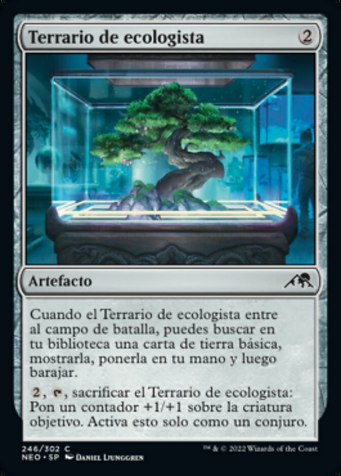 Terrario de ecologista