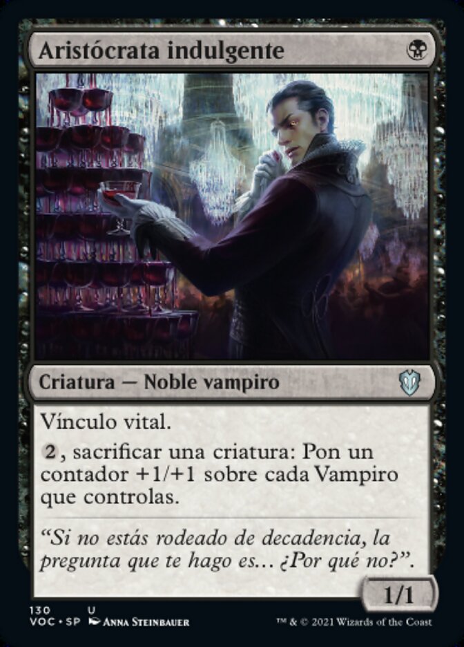 Aristócrata indulgente