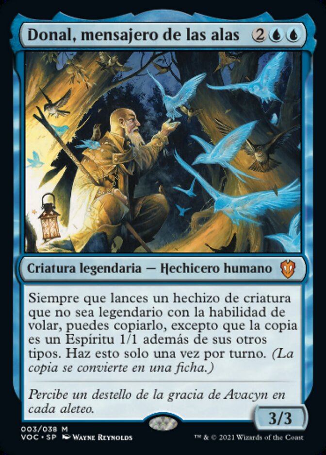 Donal, mensajero de las alas