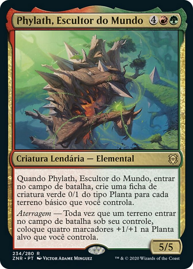 Phylath, Escultor do Mundo