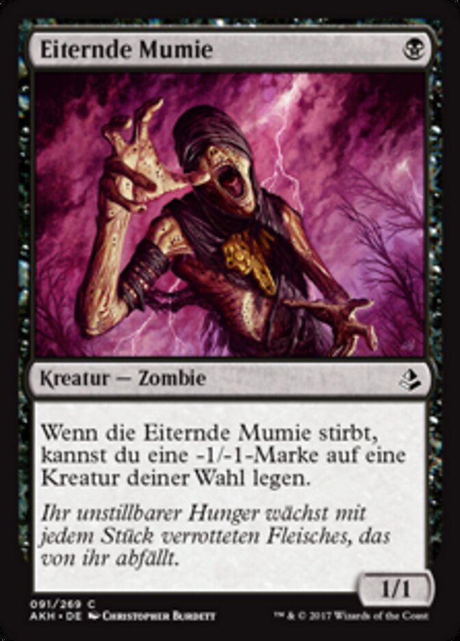Eiternde Mumie