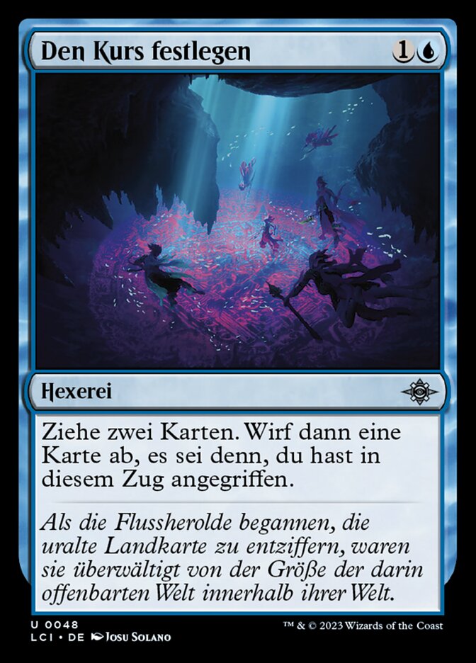 Den Kurs festlegen