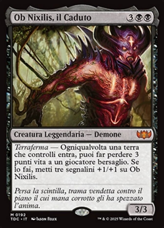 Ob Nixilis, il Caduto