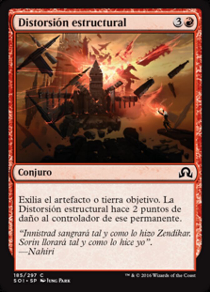 Distorsión estructural