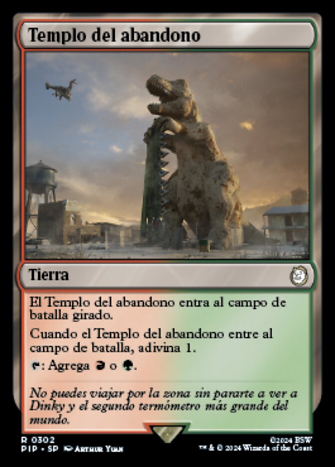 Templo del abandono