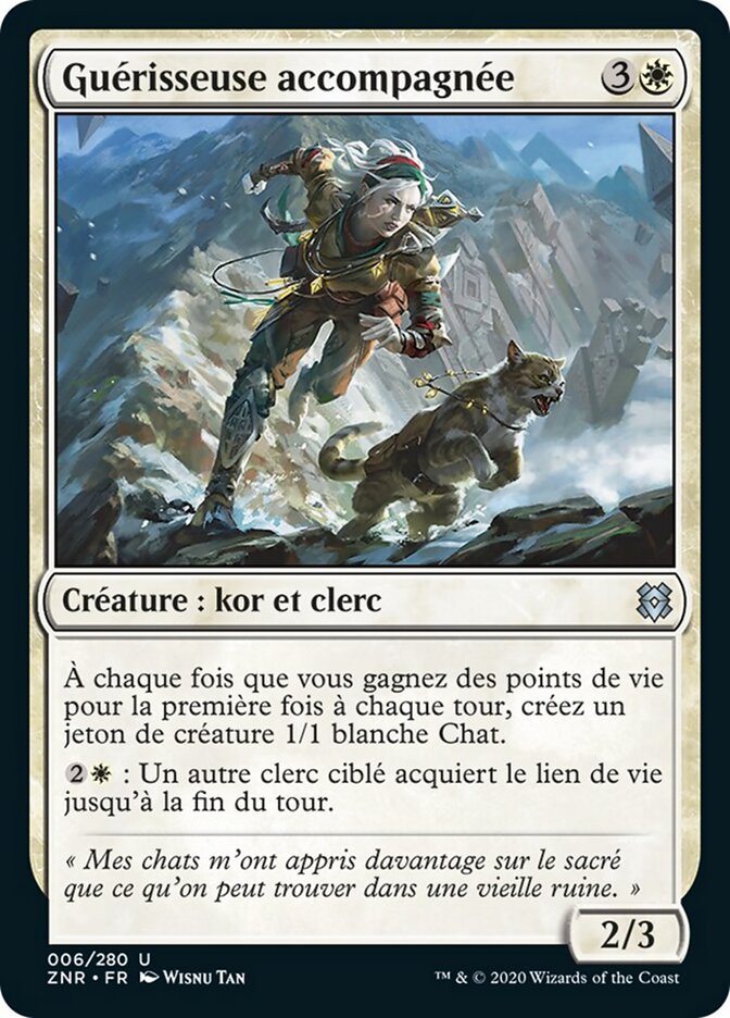 Guérisseuse accompagnée