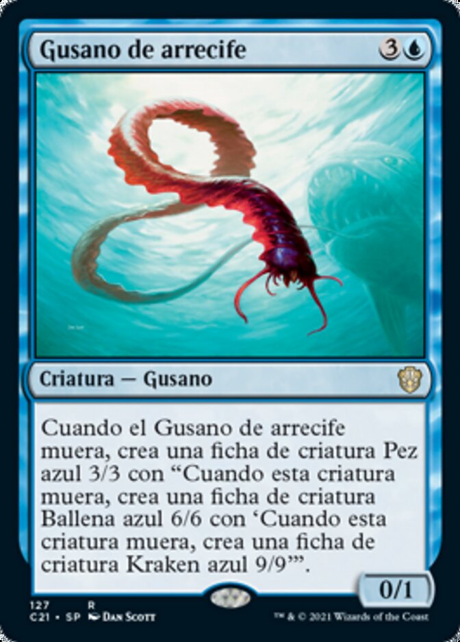 Gusano de arrecife