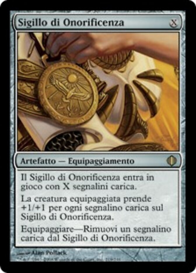 Sigillo di Onorificenza