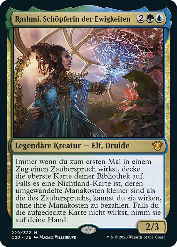 Rashmi, Schöpferin der Ewigkeiten