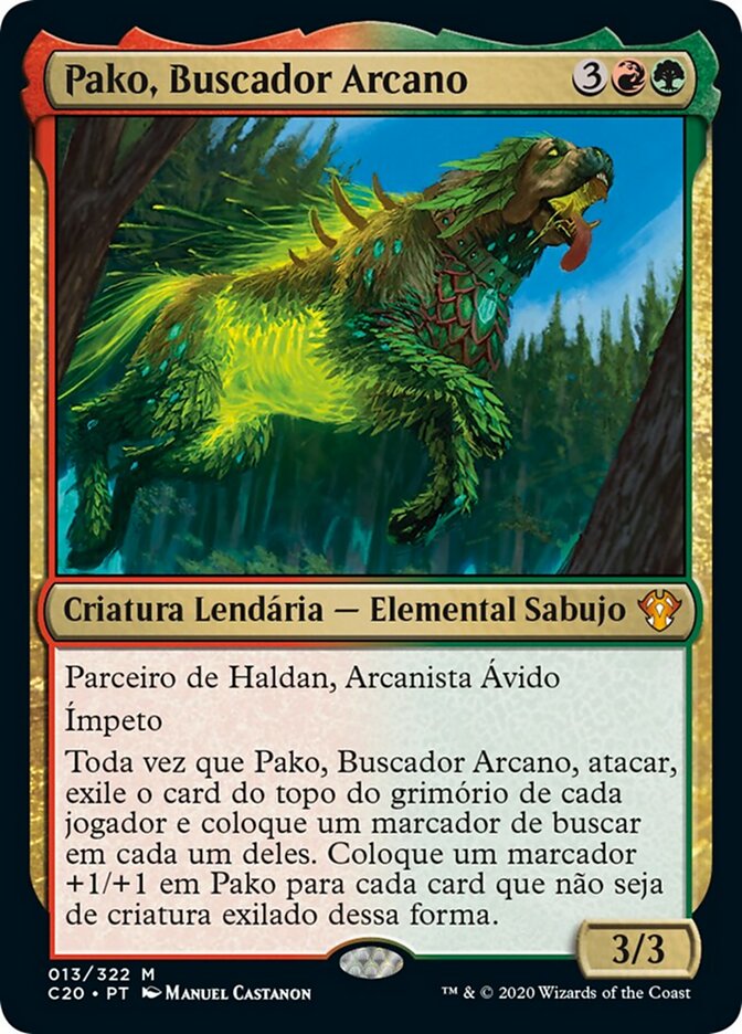 Pako, Buscador Arcano