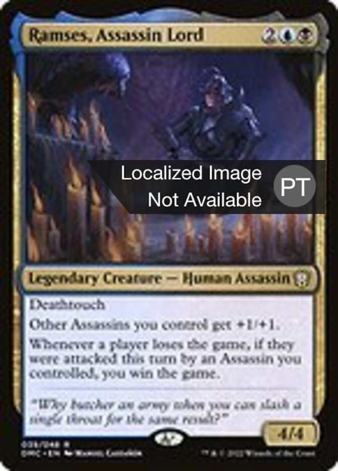 Ramses, Senhor Assassino