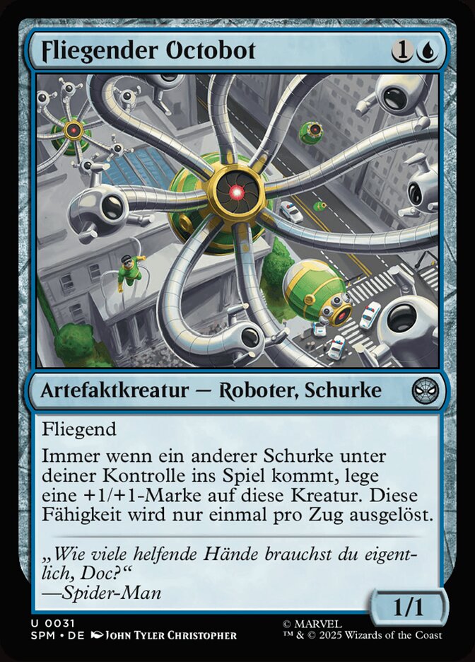 Fliegender Octobot