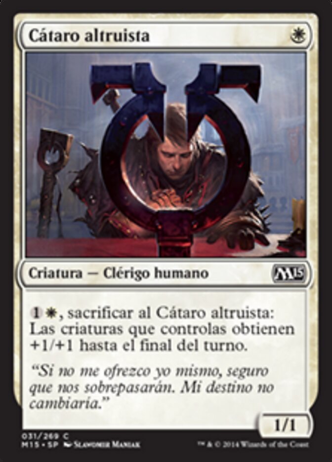 Cátaro altruista