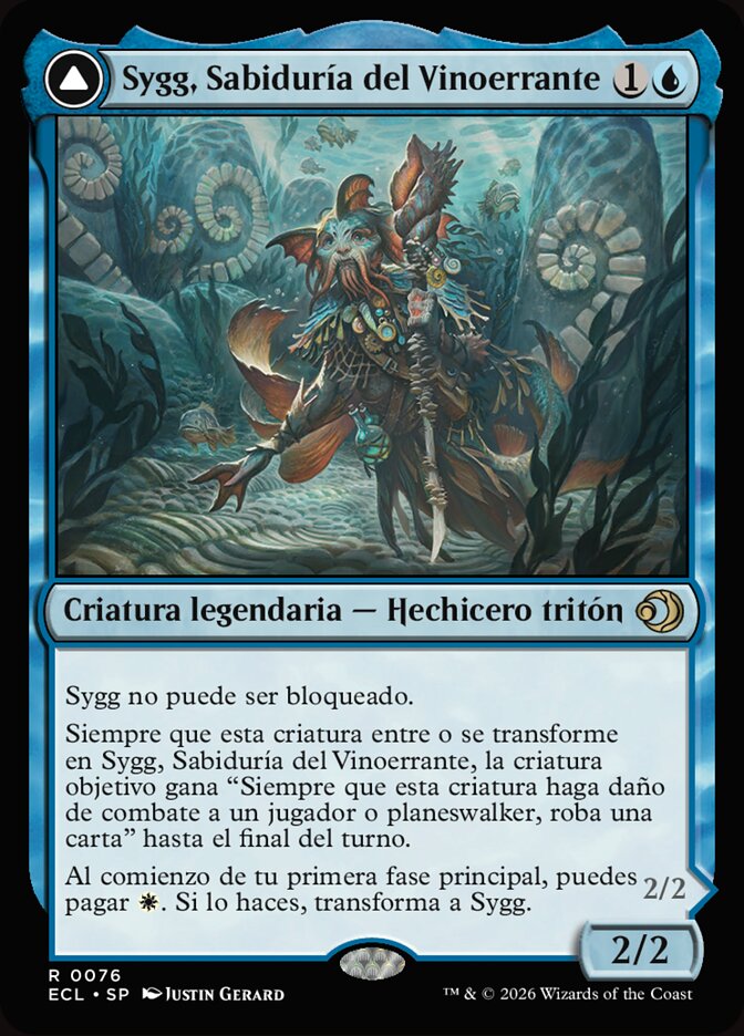 Sygg, Wanderwine Wisdom // Sygg, Wanderbrine Shield