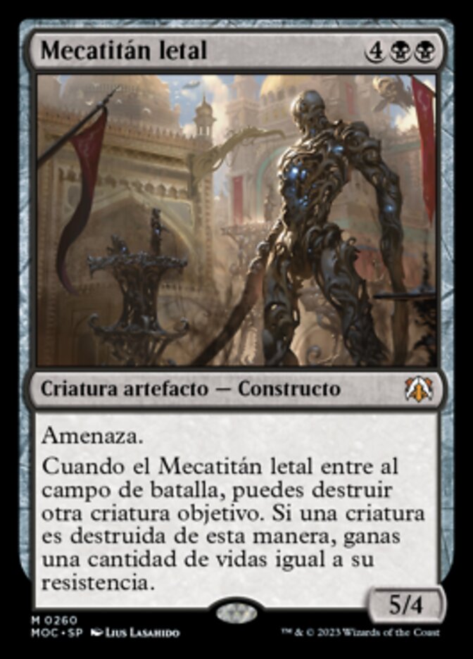 Mecatitán letal