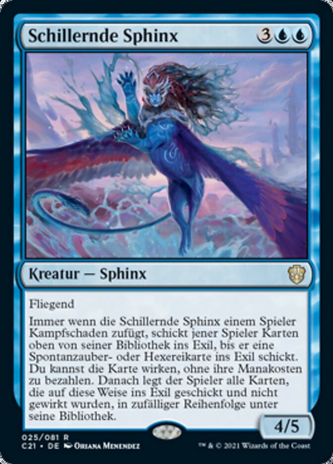 Schillernde Sphinx