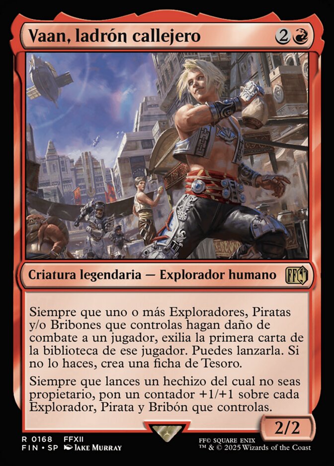 Vaan, ladrón callejero