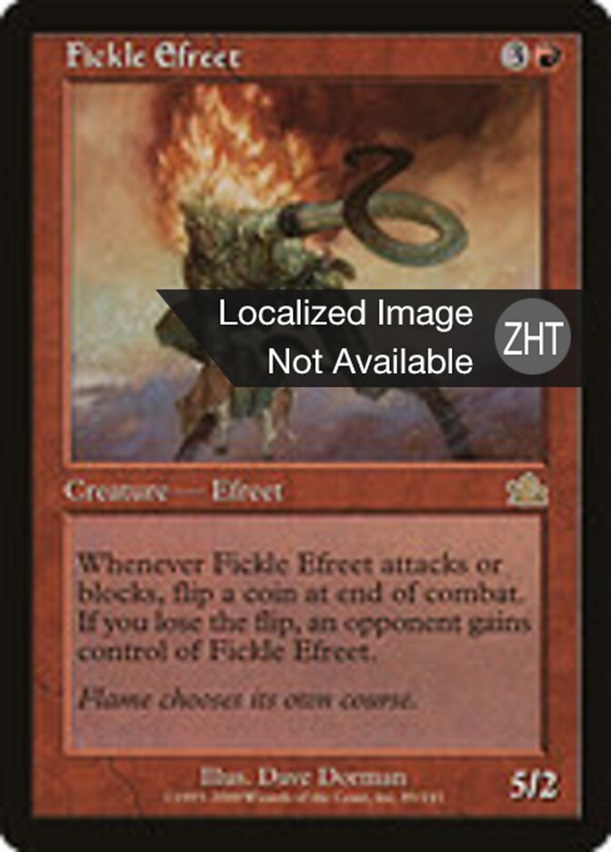 Fickle Efreet