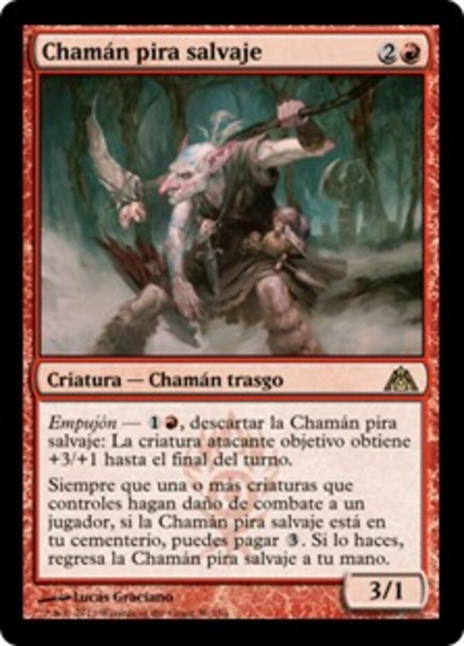 Chamán pira salvaje