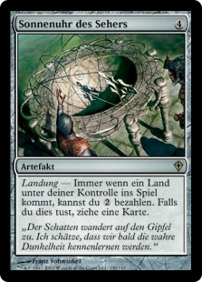 Sonnenuhr des Sehers