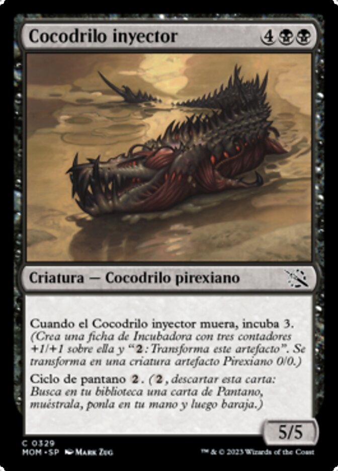 Cocodrilo inyector
