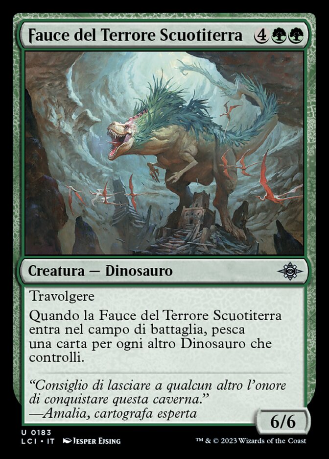 Fauce del Terrore Scuotiterra