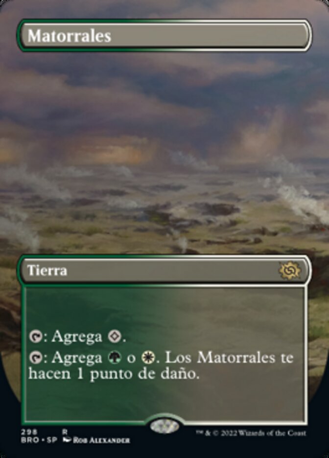 Matorrales