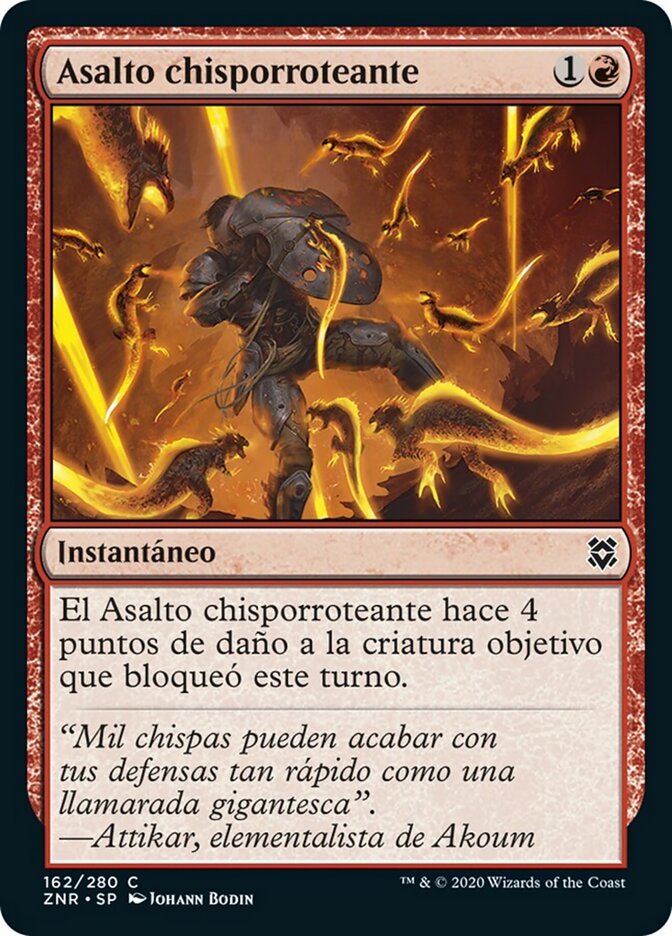 Asalto chisporroteante