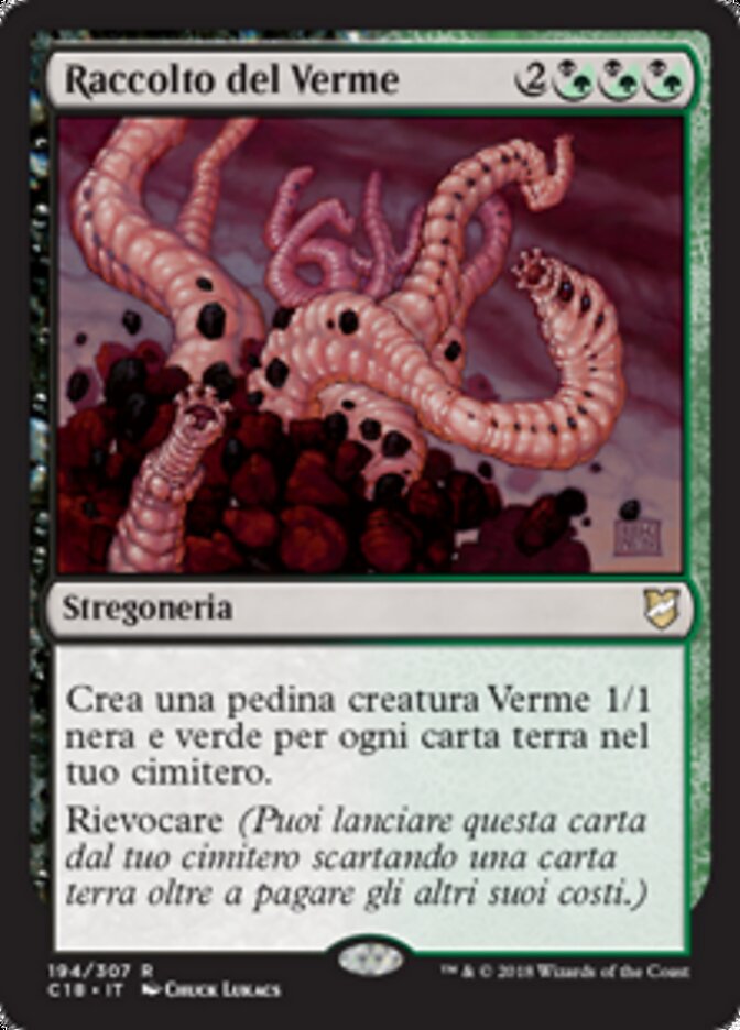 Raccolto del Verme