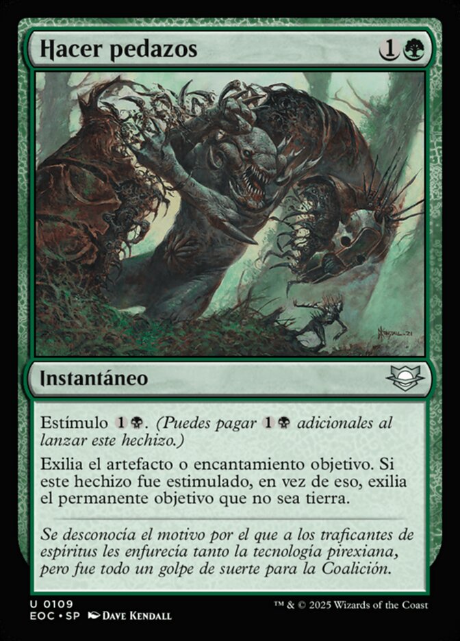 Hacer pedazos