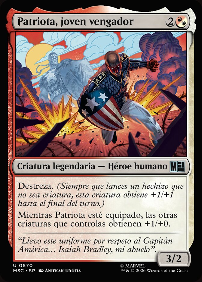 Patriota, joven vengador