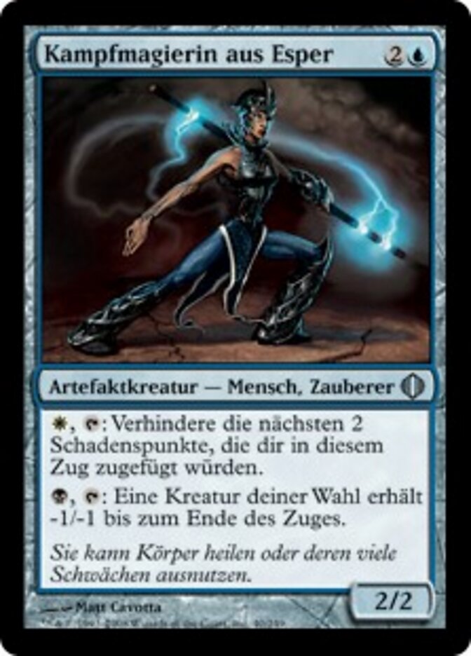 Kampfmagierin aus Esper
