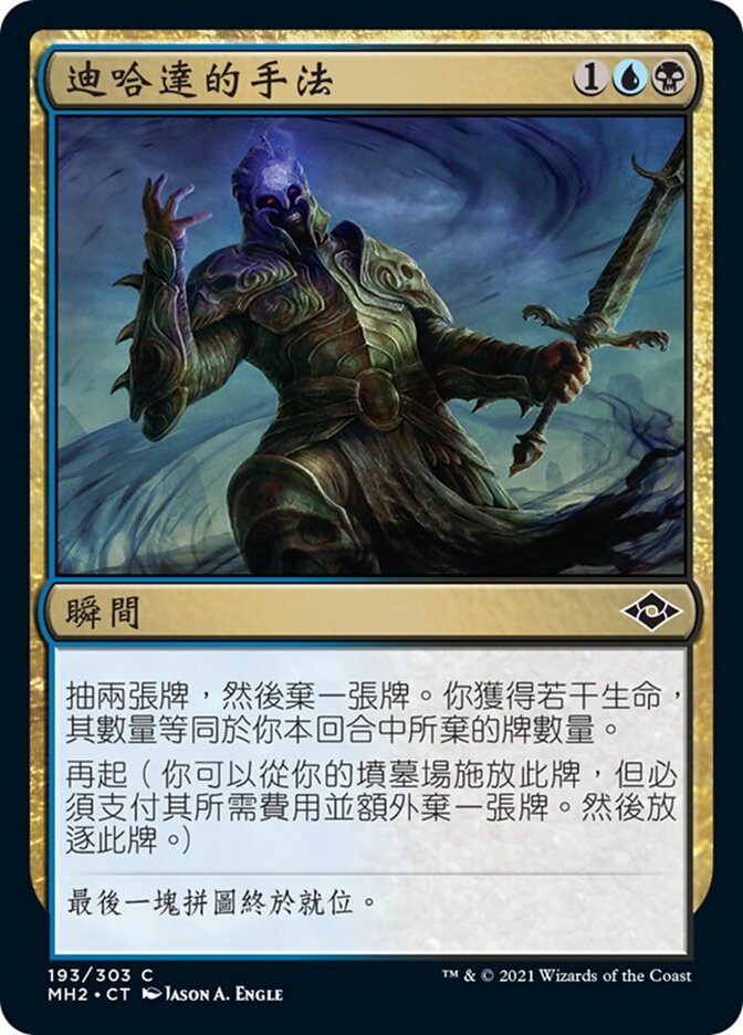 迪哈達的手法
