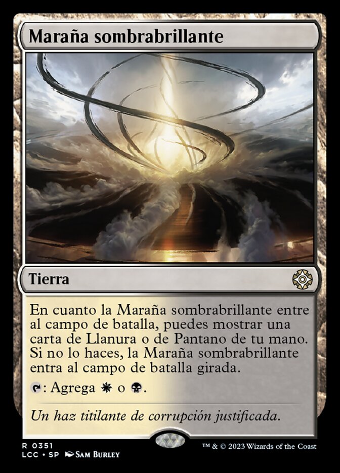 Maraña sombrabrillante