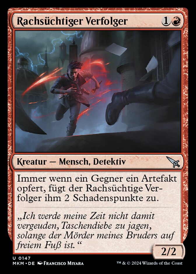 Rachsüchtiger Verfolger