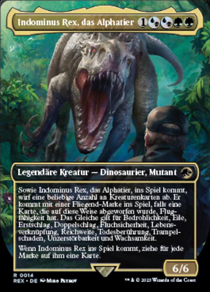 Indominus Rex, das Alphatier