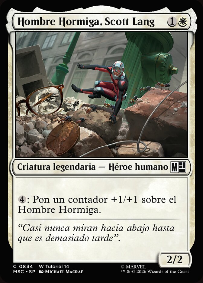 Hombre Hormiga, Scott Lang
