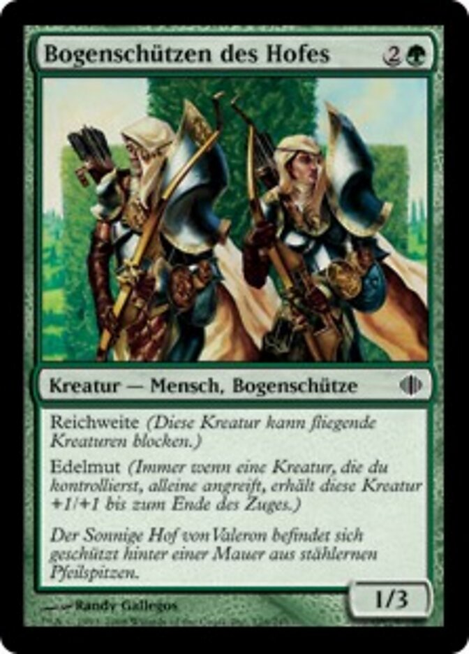 Bogenschützen des Hofes
