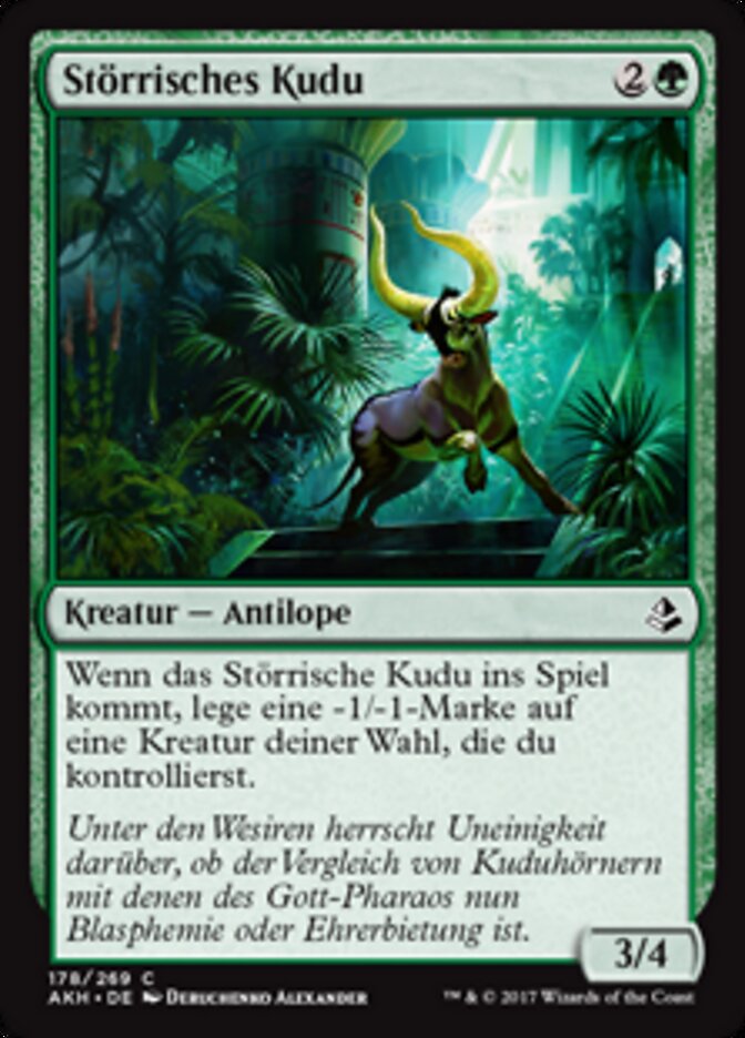 Störrisches Kudu