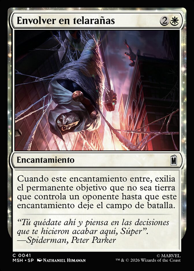 Envolver en telarañas