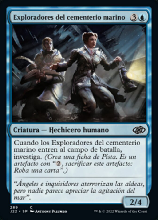 Exploradores del cementerio marino