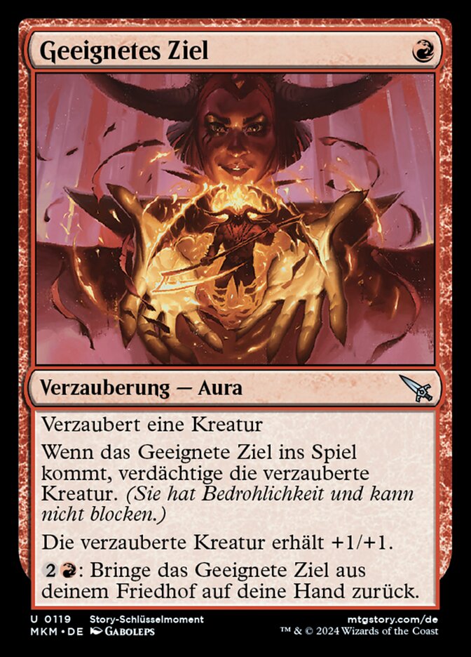 Geeignetes Ziel