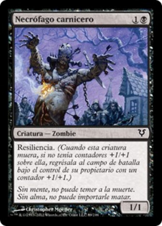 Necrófago carnicero