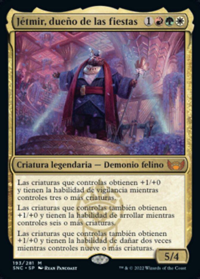 Jétmir, dueño de las fiestas