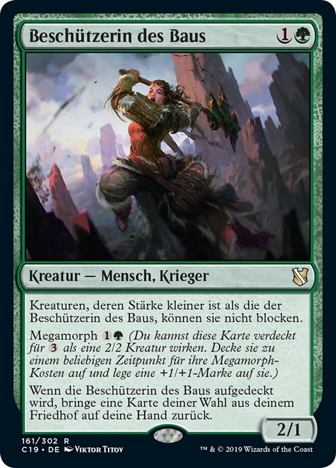 Beschützerin des Baus